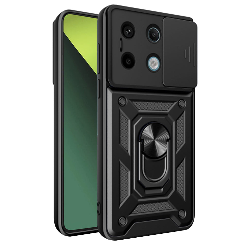 Deksel for Xiaomi Poco X6 / Note 13 Pro 5G, Techsuit, CamShield, Svart