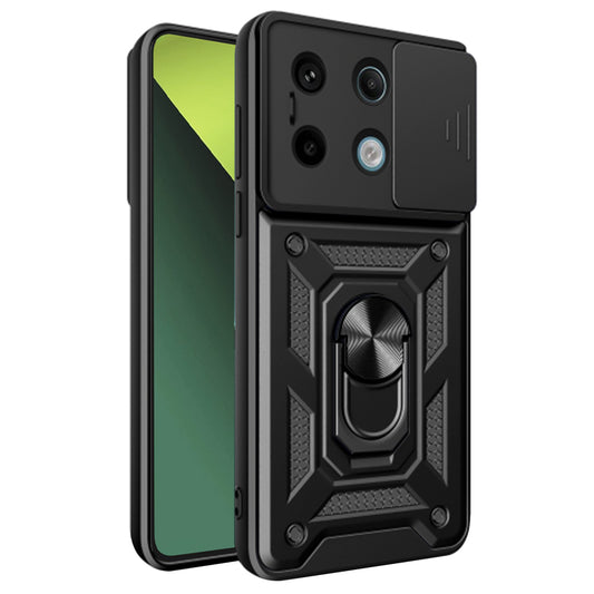 Deksel for Xiaomi Poco X6 / Note 13 Pro 5G, Techsuit, CamShield, Svart
