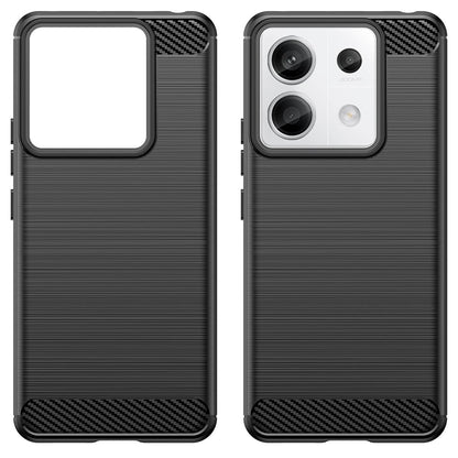 Deksel til Xiaomi Poco X6 / Note 13 Pro 5G, Techsuit, Karbon, Svart