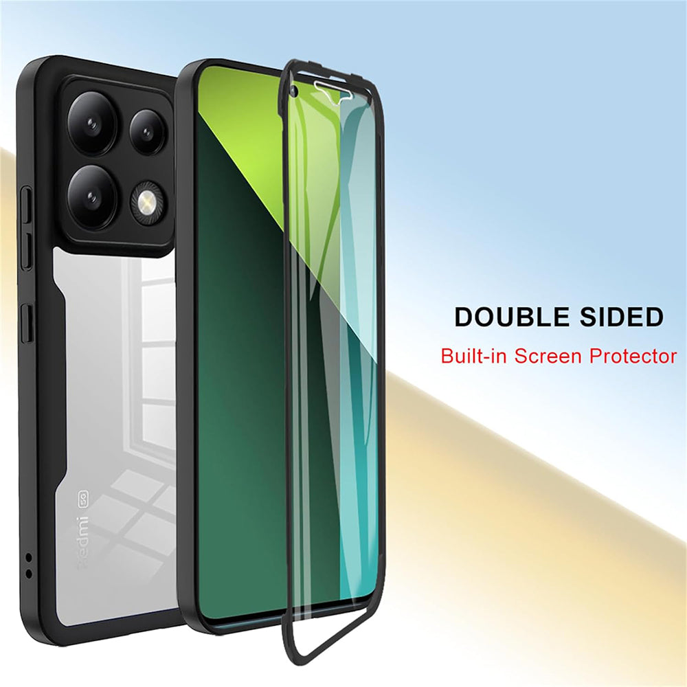 Deksel for Xiaomi Poco X6 / Note 13 Pro 5G, Techsuit, ColorVerse 360, Svart