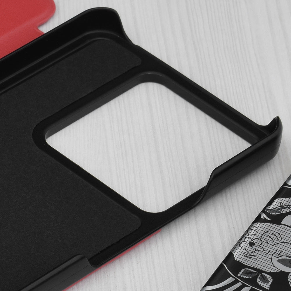 Deksel for Xiaomi Poco X6 / Note 13 Pro 5G, Techsuit, eFold, Rød