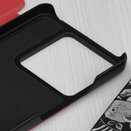Deksel for Xiaomi Poco X6 / Note 13 Pro 5G, Techsuit, eFold, Rød
