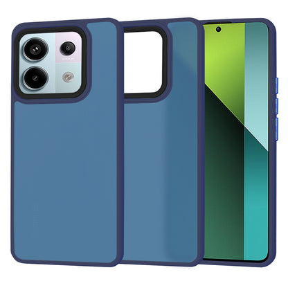 Deksel for Xiaomi Poco X6 / Note 13 Pro 5G, Techsuit, HaloFrost, Marineblå