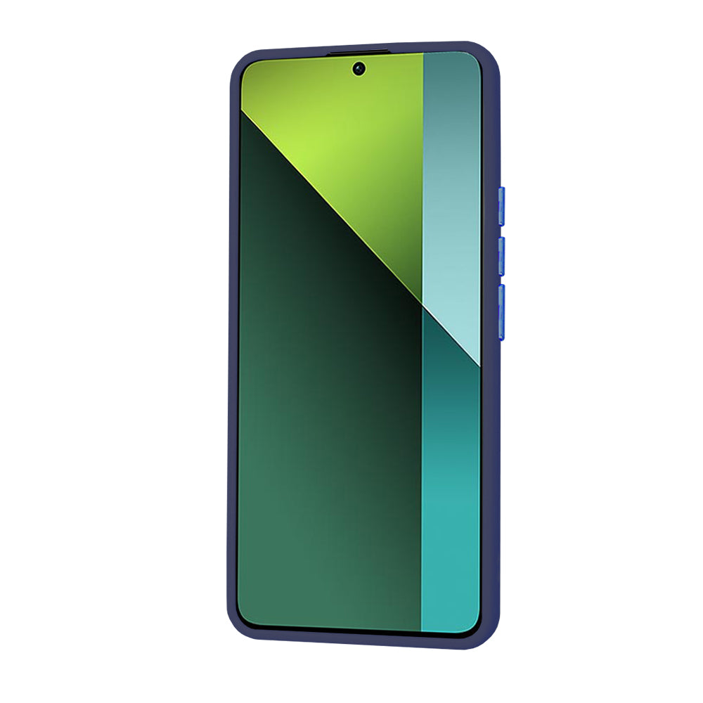 Deksel for Xiaomi Poco X6 / Note 13 Pro 5G, Techsuit, HaloFrost, Marineblå