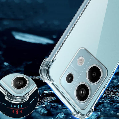 Deksel til Xiaomi Poco X6 / Note 13 Pro 5G, Techsuit, Støtsikker Klar, Transparent