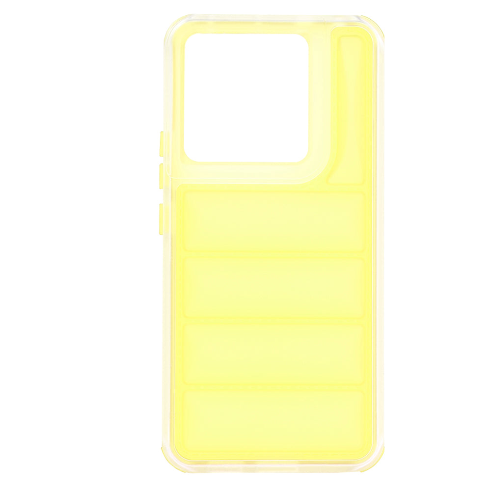Deksel til Xiaomi Poco X6 / Note 13 Pro 5G, Techsuit, Wave Shield, Gul