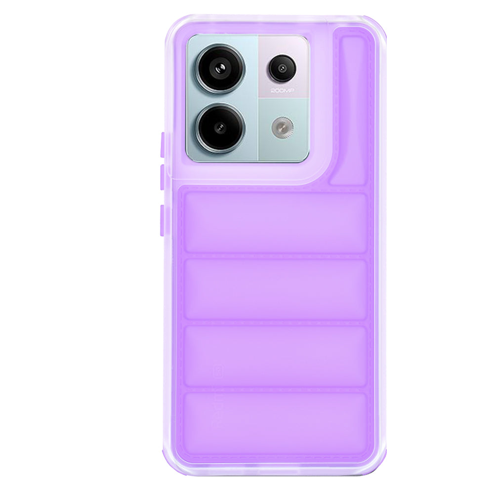 Deksel til Xiaomi Poco X6 / Note 13 Pro 5G, Techsuit, Wave Shield, Lilla