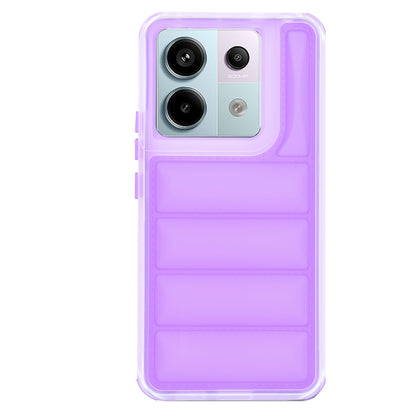 Deksel til Xiaomi Poco X6 / Note 13 Pro 5G, Techsuit, Wave Shield, Lilla