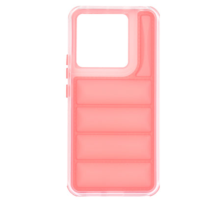 Deksel for Xiaomi Poco X6 / Note 13 Pro 5G, Techsuit, Wave Shield, Rød