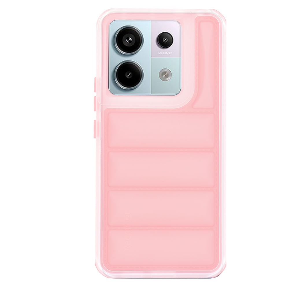 Deksel til Xiaomi Poco X6 / Note 13 Pro 5G, Techsuit, Wave Shield, Rosa