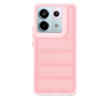 Deksel til Xiaomi Poco X6 / Note 13 Pro 5G, Techsuit, Wave Shield, Rosa