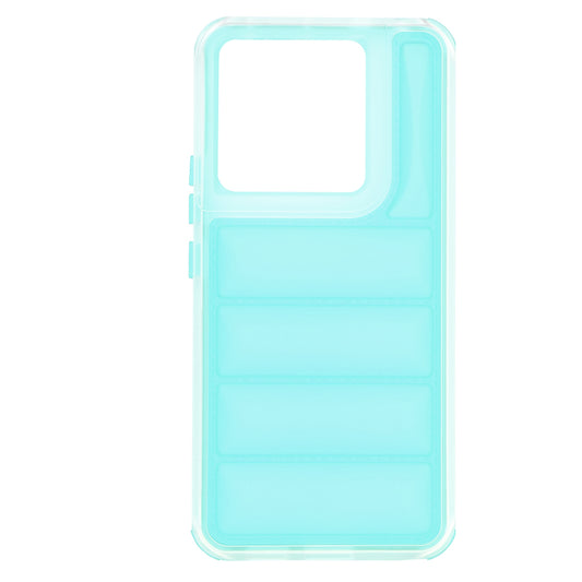 Deksel for Xiaomi Poco X6 / Note 13 Pro 5G, Techsuit, Wave Shield, Turkis