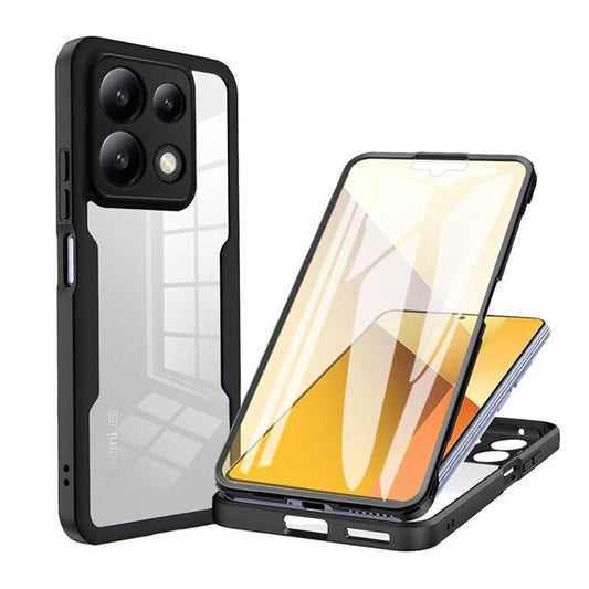 Deksel for Xiaomi Poco X6 Pro, Techsuit, ColorVerse 360, Svart