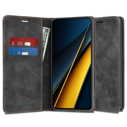 Deksel for Xiaomi Poco X6 Pro, Techsuit, Confy, Svart