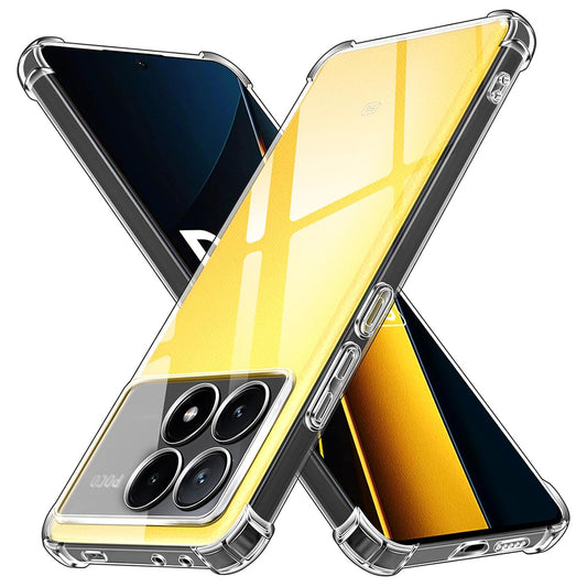 Deksel til Xiaomi Poco X6 Pro, Techsuit, Støtsikker Klar, Transparent