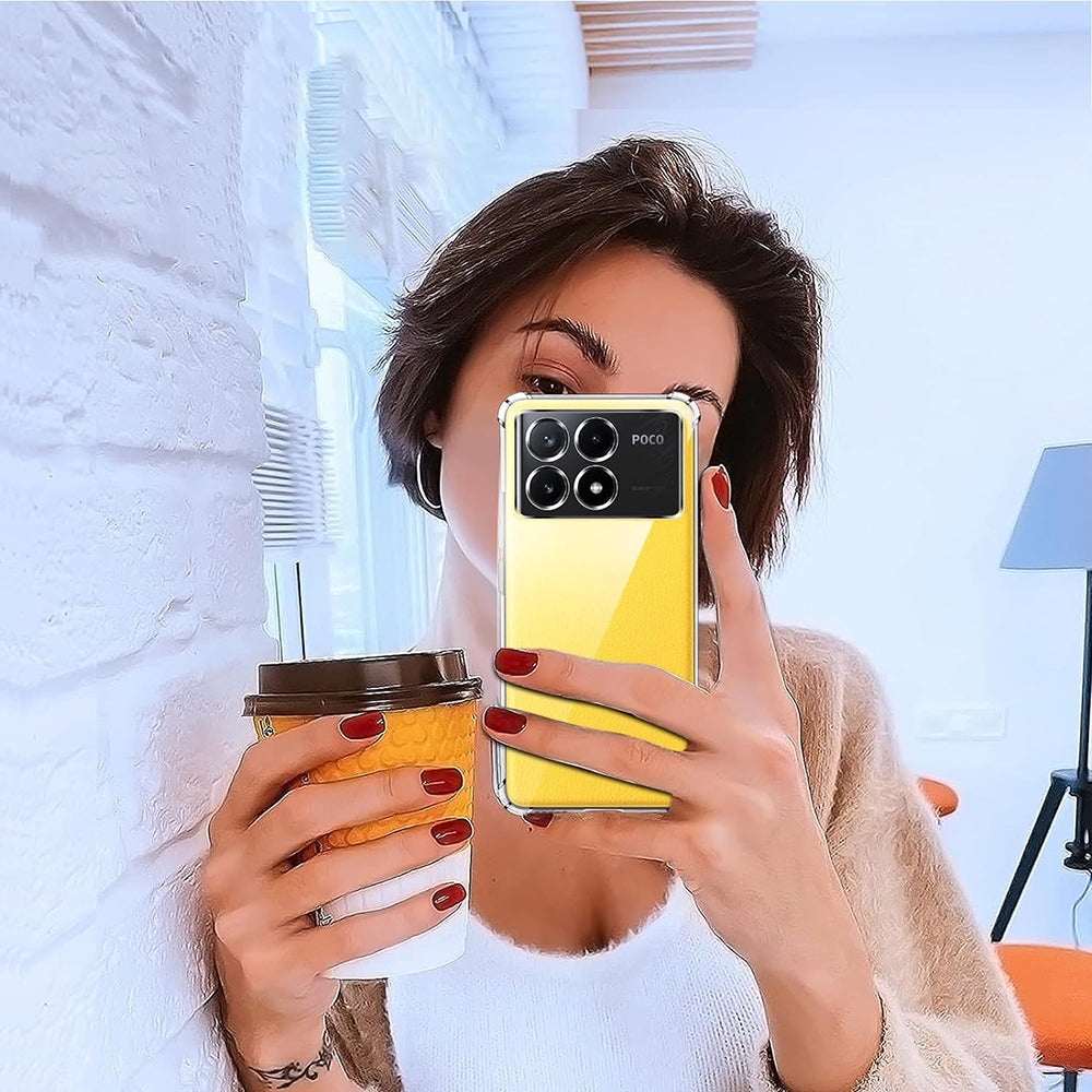 Deksel til Xiaomi Poco X6 Pro, Techsuit, Støtsikker Klar, Transparent