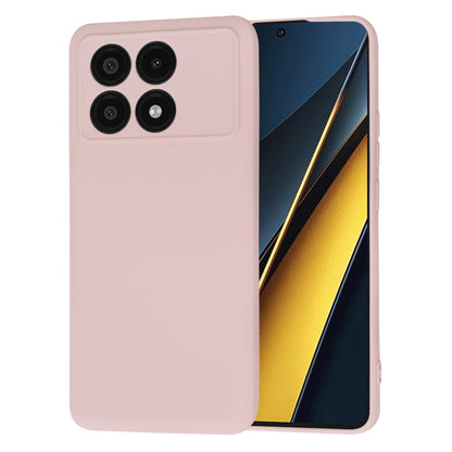 Deksel til Xiaomi Poco X6 Pro, Techsuit, SoftFlex, Rosa
