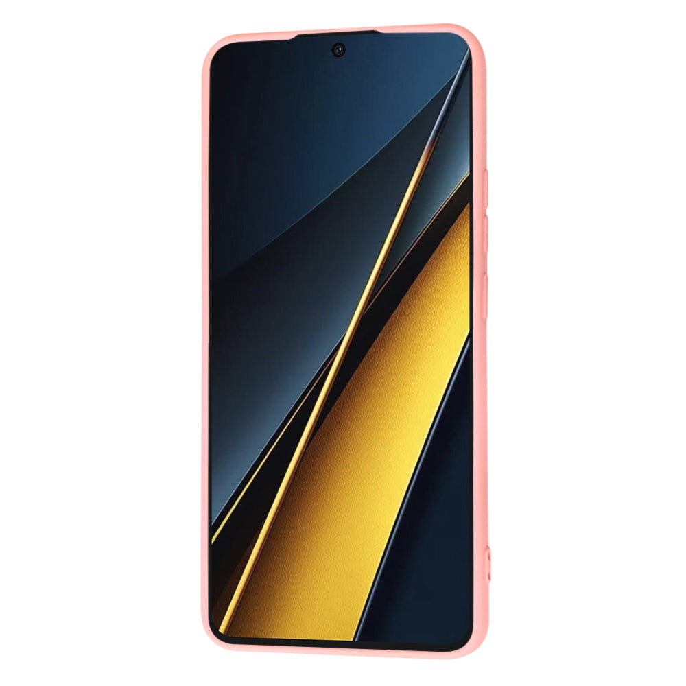 Deksel til Xiaomi Poco X6 Pro, Techsuit, SoftFlex, Lys Rosa