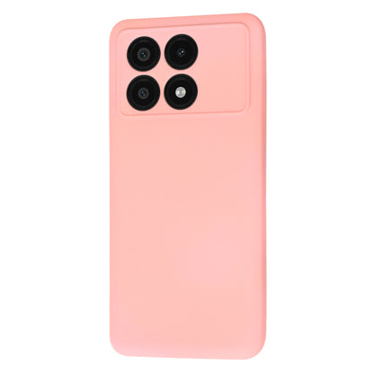 Deksel til Xiaomi Poco X6 Pro, Techsuit, SoftFlex, Lys Rosa