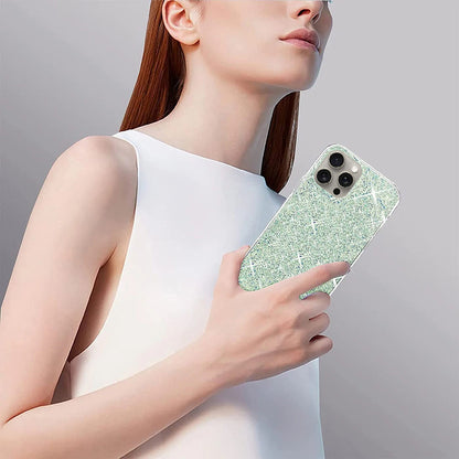 Deksel til Xiaomi Poco X6 Pro, Techsuit, Glitrende Glitter, Blå