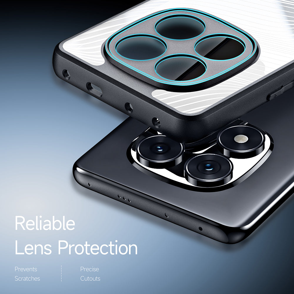 Deksel for Xiaomi Poco X6 / Redmi Note 13 Pro 5G, DUX DUCIS, Aimo, Svart