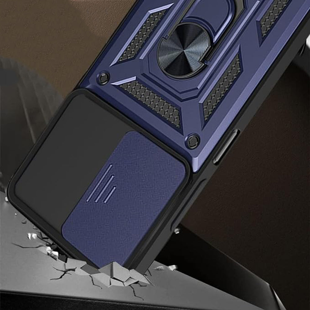 Deksel for Xiaomi Poco X6 / Redmi Note 13 Pro 5G, Techsuit, CamShield, Grønn