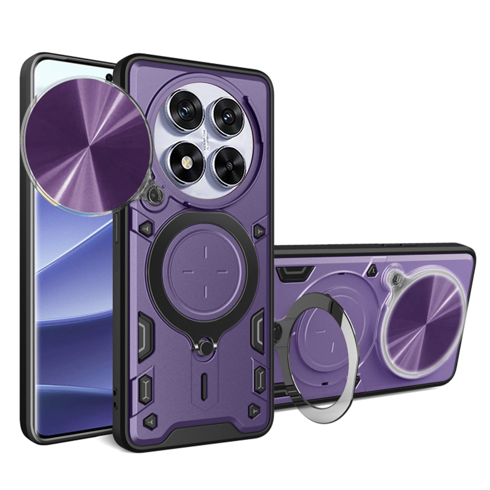 Deksel for Xiaomi Poco X7 / Note 14 Pro 5G, Techsuit, CamGuard Pro, Lilla