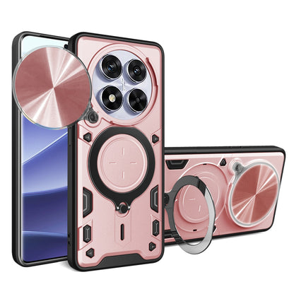 Deksel for Xiaomi Poco X7 / Note 14 Pro 5G, Techsuit, CamGuard Pro, Rosa Gull