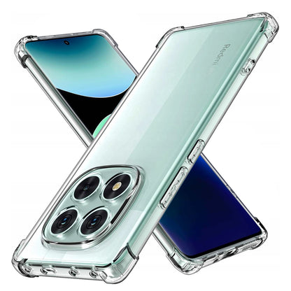 Deksel for Xiaomi Poco X7 / Note 14 Pro 5G, Techsuit, Støtsikker Klar, Transparent