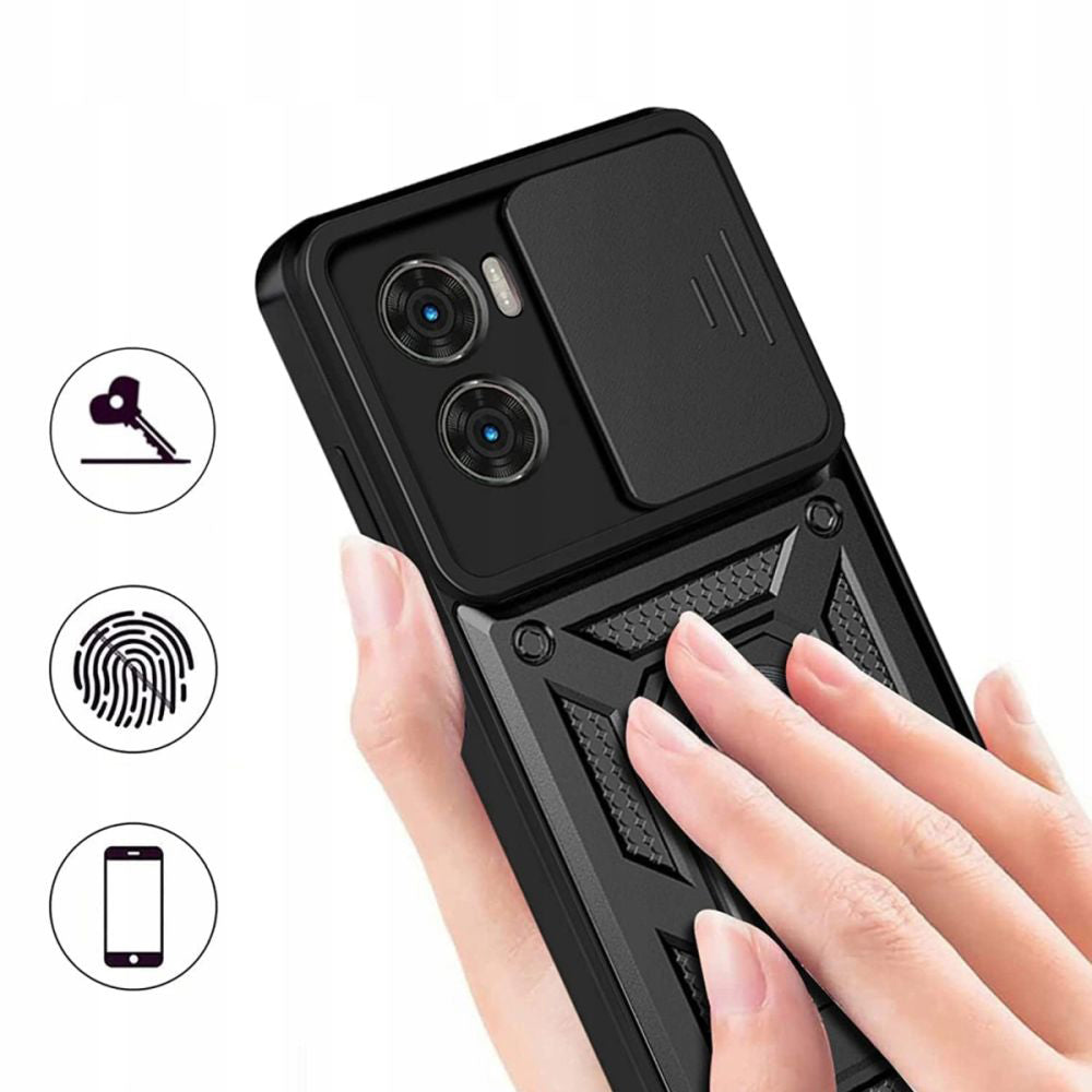 Deksel til Xiaomi Poco X7 Pro, Techsuit, CamShield, Svart