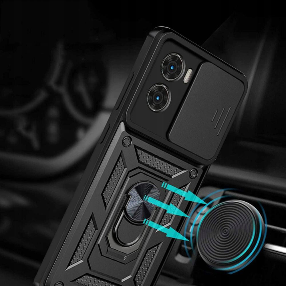 Deksel til Xiaomi Poco X7 Pro, Techsuit, CamShield, Svart