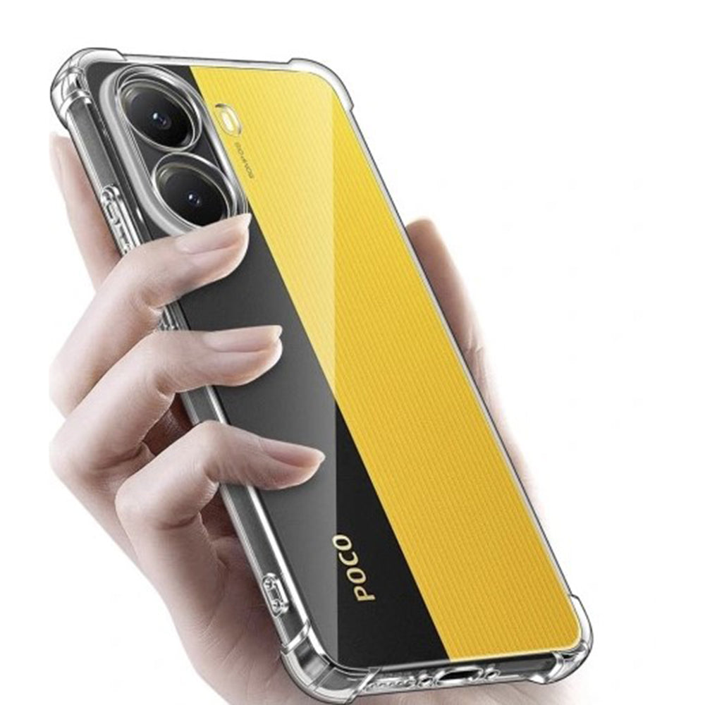 Deksel til Xiaomi Poco X7 Pro, Techsuit, Støtsikker Klar, Transparent