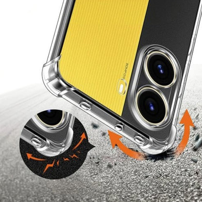 Deksel til Xiaomi Poco X7 Pro, Techsuit, Støtsikker Klar, Transparent