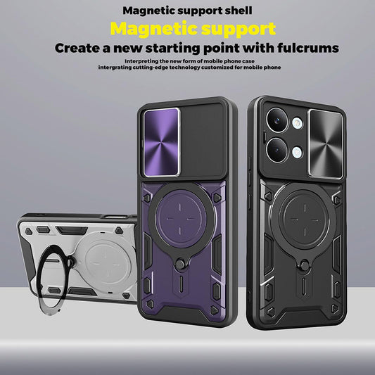 Deksel for Xiaomi Poco X8 Pro Max, Techsuit, CamGuard Pro, Svart
