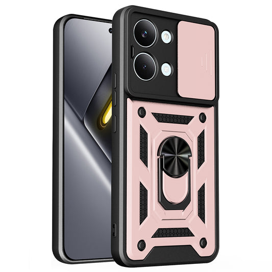 Deksel for Xiaomi Poco X8 Pro Max, Techsuit, CamShield, Rosa Gull