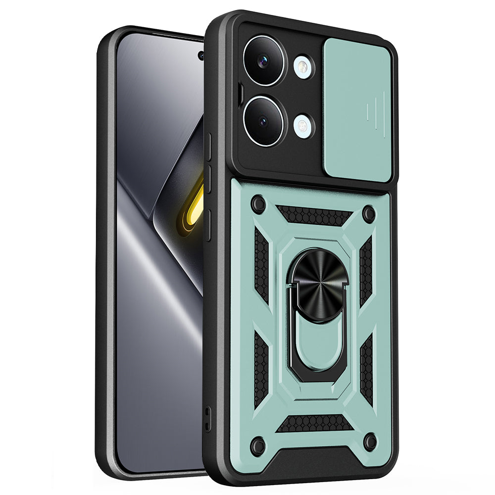 Deksel til Xiaomi Poco X8 Pro Max, Techsuit, CamShield, Grønn