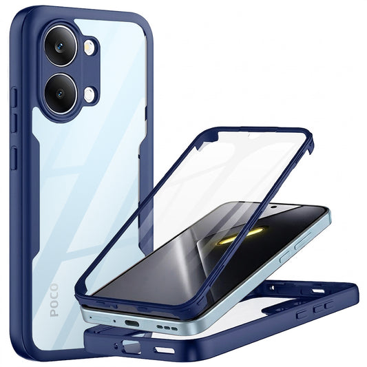 Deksel for Xiaomi Poco X8 Pro Max, Techsuit, ColorVerse 360, Blå