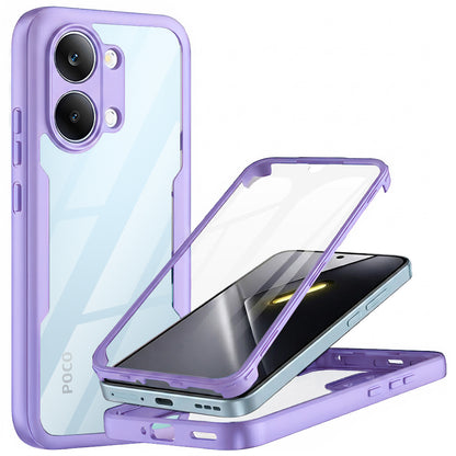 Deksel for Xiaomi Poco X8 Pro Max, Techsuit, ColorVerse 360, Lilla