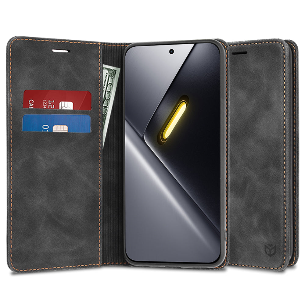 Deksel for Xiaomi Poco X8 Pro Max, Techsuit, Confy, Svart