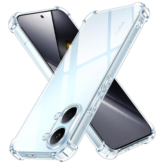 Deksel for Xiaomi Poco X8 Pro Max, Techsuit, Shockproof Clear, Gjennomsiktig
