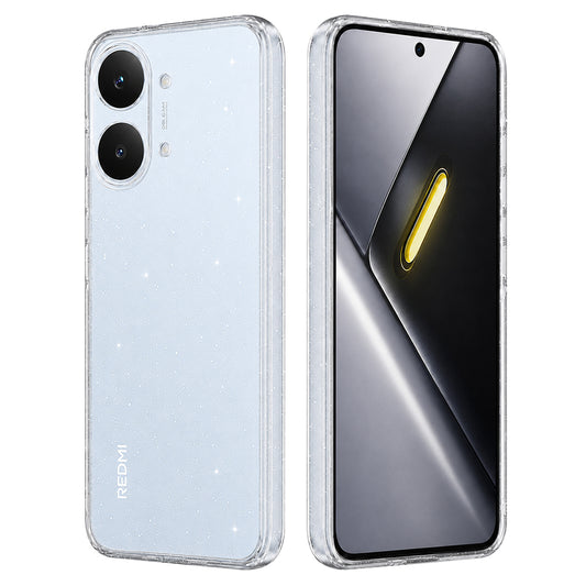 Deksel for Xiaomi Poco X8 Pro Max, Techsuit, SparkleSkin, Transparent