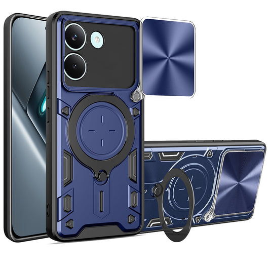 Deksel for Xiaomi Poco X8 Pro, Techsuit, CamGuard Pro, Blå