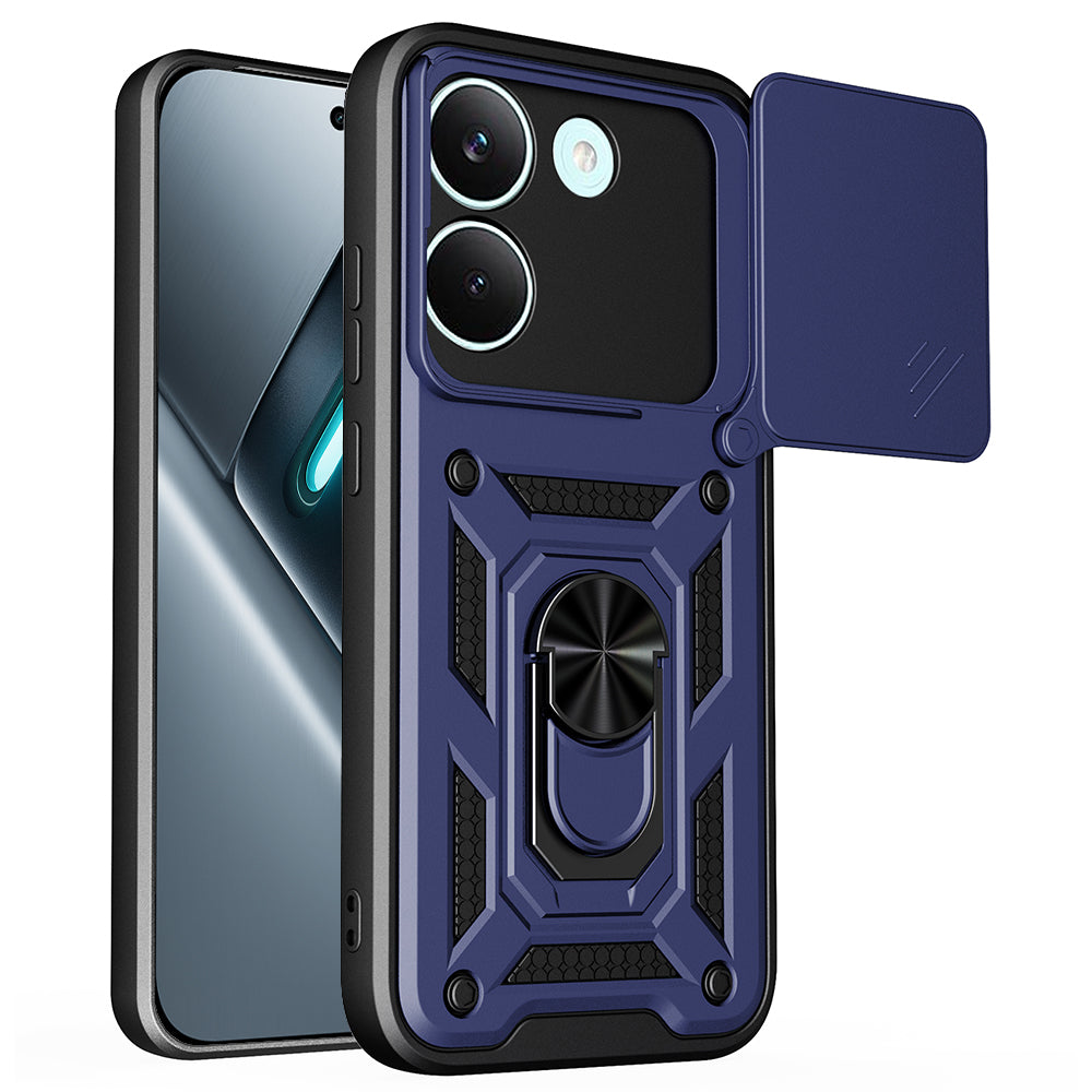 Deksel for Xiaomi Poco X8 Pro, Techsuit, CamShield, Blå