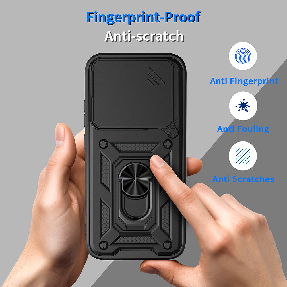 Deksel for Xiaomi Poco X8 Pro, Techsuit, CamShield, Svart