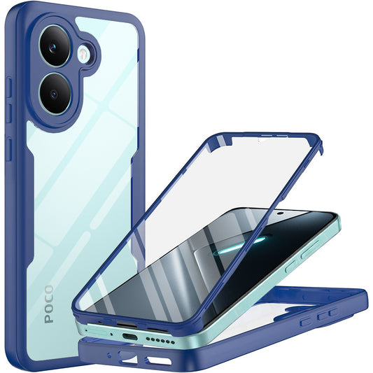 Deksel for Xiaomi Poco X8 Pro, Techsuit, ColorVerse 360, Blå