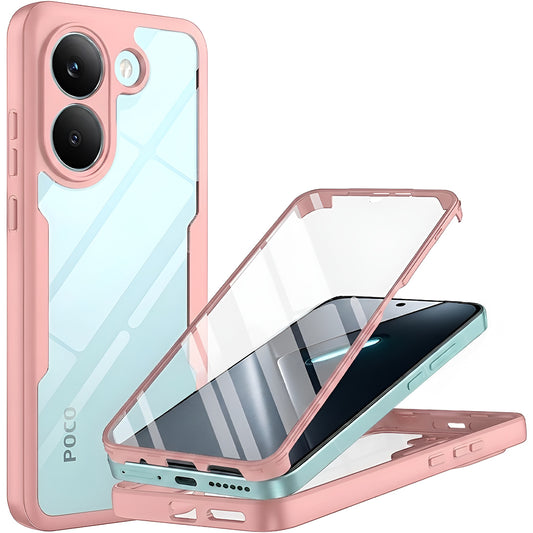 Deksel for Xiaomi Poco X8 Pro, Techsuit, ColorVerse 360, Rosa