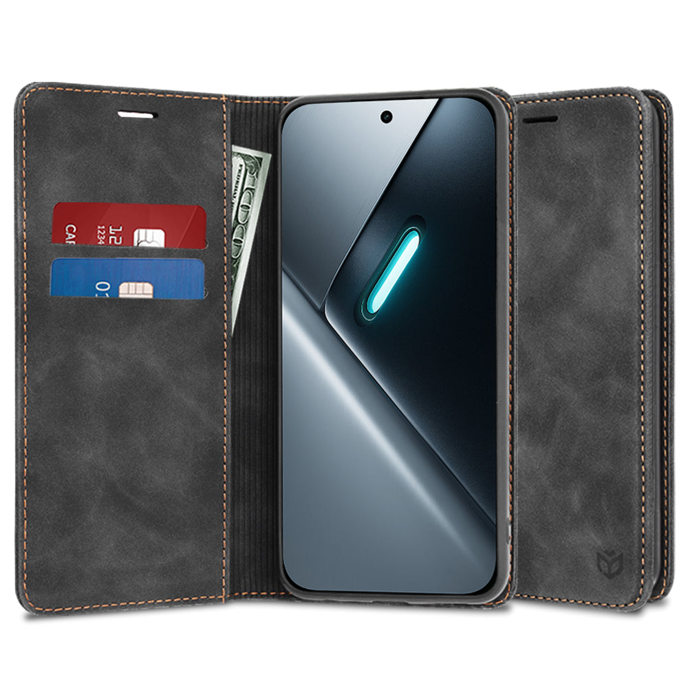 Deksel for Xiaomi Poco X8 Pro, Techsuit, Confy, Svart
