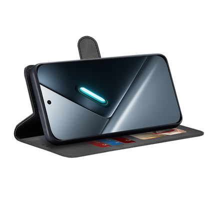 Deksel for Xiaomi Poco X8 Pro, Techsuit, Diary Book, Svart