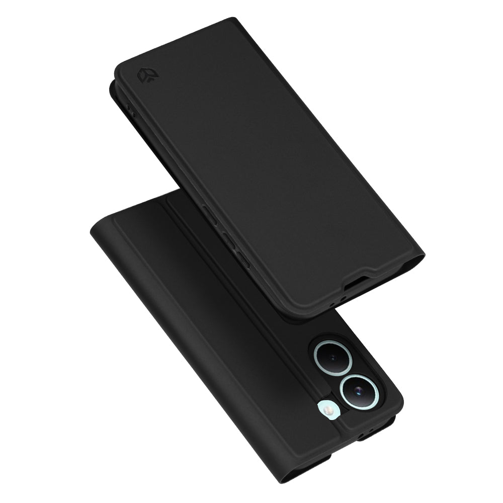 Deksel for Xiaomi Poco X8 Pro, Techsuit, Magskin Book, Svart