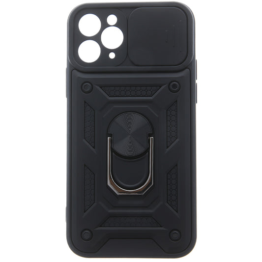 Deksel for Xiaomi Redmi A2 / A1, OEM, Defender Slide, Svart